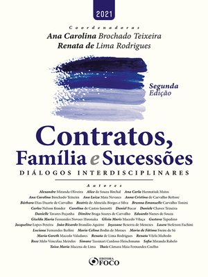 cover image of Contratos, família e sucessões